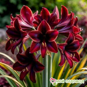 Амариллис Бархатная Карта